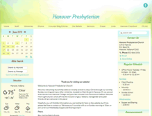 Tablet Screenshot of hanoverpres.com